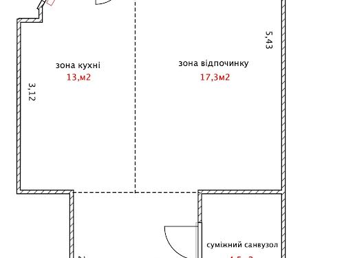 квартира по адресу Костанайская ул., 13