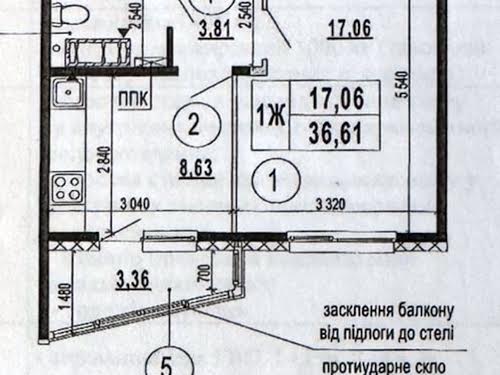 квартира по адресу Бориса Гмыри ул., 23