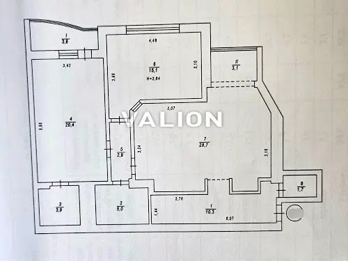 квартира за адресою Миколи Бажана просп., 1 м