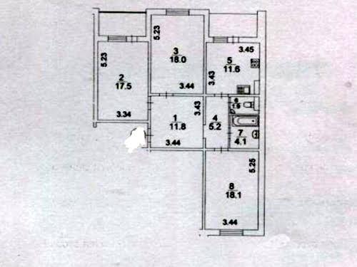 квартира по адресу Сергея Данченко ул., 3