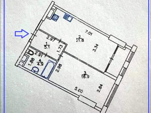 квартира по адресу Берестейский просп. (Победы), 11 к1