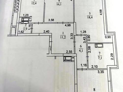 квартира по адресу Васильковская ул., 37-Г