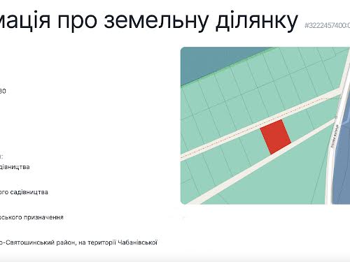 ділянка за адресою 