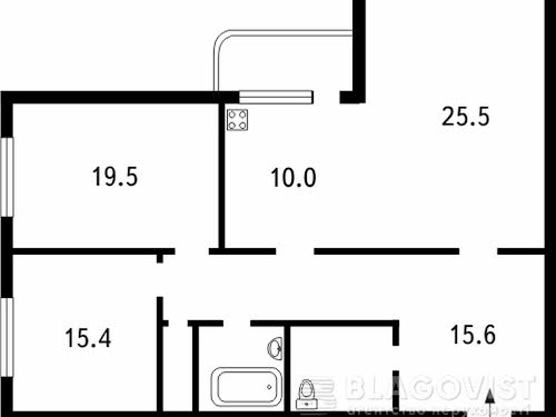 квартира по адресу Старонаводницкая ул., 4