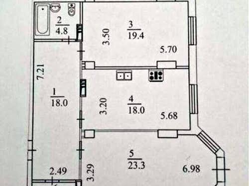 квартира по адресу Полтавская ул., 10