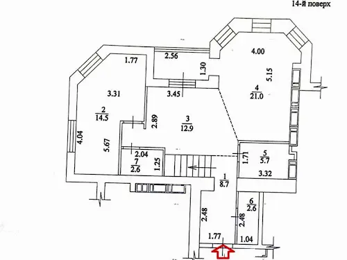 квартира по адресу Профессорская ул., 18