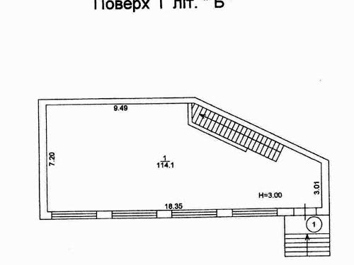 комерційна за адресою Кловський узвіз, 3