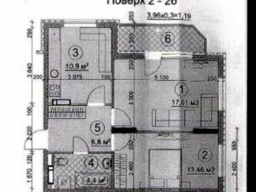 квартира по адресу Лысогорский пер., 20
