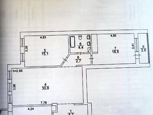 квартира за адресою Миколи Бажана просп., 14