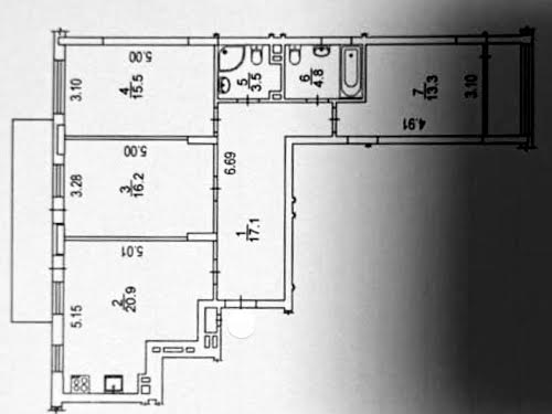 квартира по адресу Генерала Грекова ул., 4