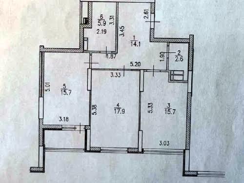 квартира по адресу Ревуцкого ул., 40-Г