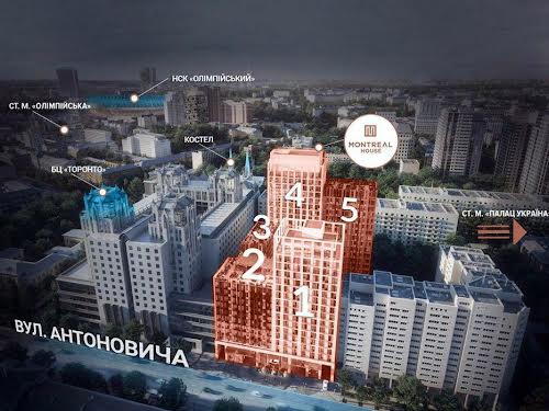 квартира за адресою Київ, Антоновича вул. (Горького), 83