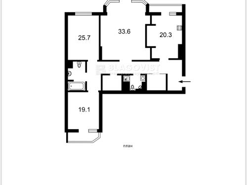 квартира по адресу Киев, Евгения Коновальца ул. (Щорса), 32б