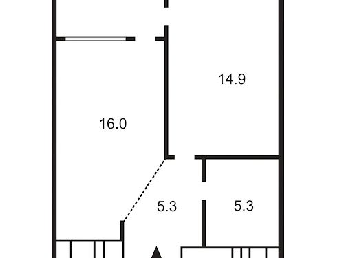квартира по адресу Виктора Некрасова ул. (Північно-Сирецька), 8