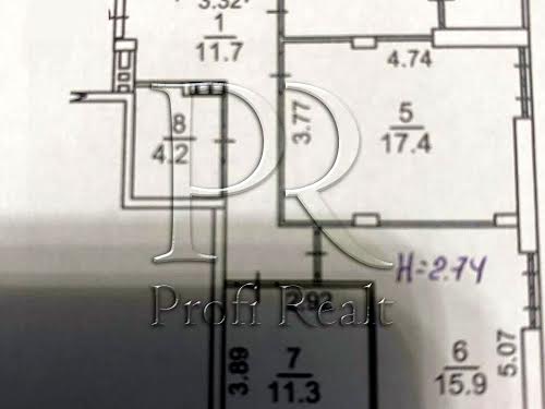 квартира по адресу Регенераторная ул., 4 к1-7