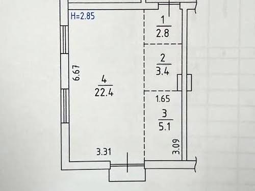 квартира за адресою Миколи Трублаїні вул., 3