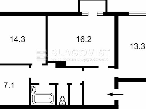 квартира по адресу Киев, Строителей ул., 28/15