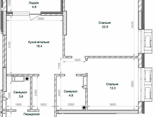 квартира за адресою Вавилових вул., 11