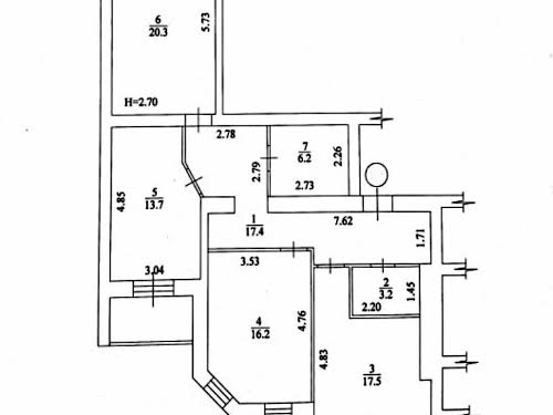 квартира по адресу Профессорская ул., 16
