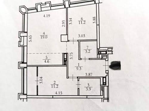 квартира по адресу Заречная ул., 4к1