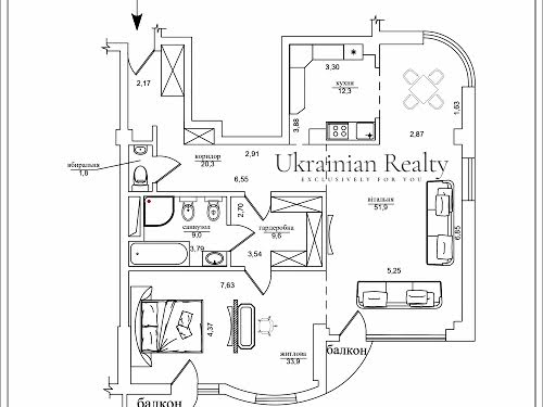 квартира по адресу Киев, Зверинецкая ул., 59