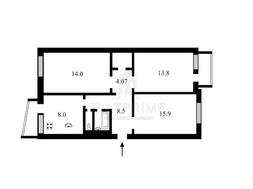 квартира по адресу Березняковская ул., 2