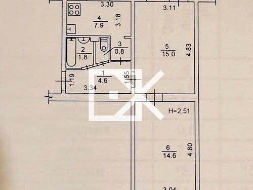 квартира по адресу Воскресенский бульв. (Перова), 8