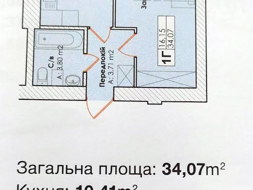 квартира по адресу пгт. Гостомель, Остромирська ул., 49г