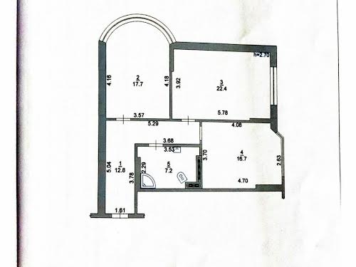 квартира за адресою Київ, Єлизавети Чавдар вул., 7