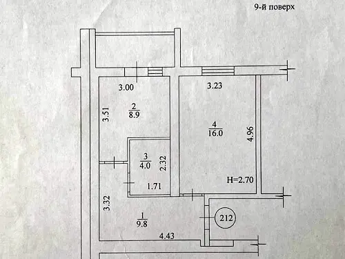 квартира по адресу Драгоманова ул., 6б